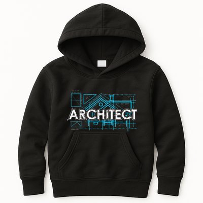 Engineer Architecture Real Estate Architect Kids Hoodie