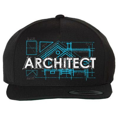 Engineer Architecture Real Estate Architect Wool Snapback Cap