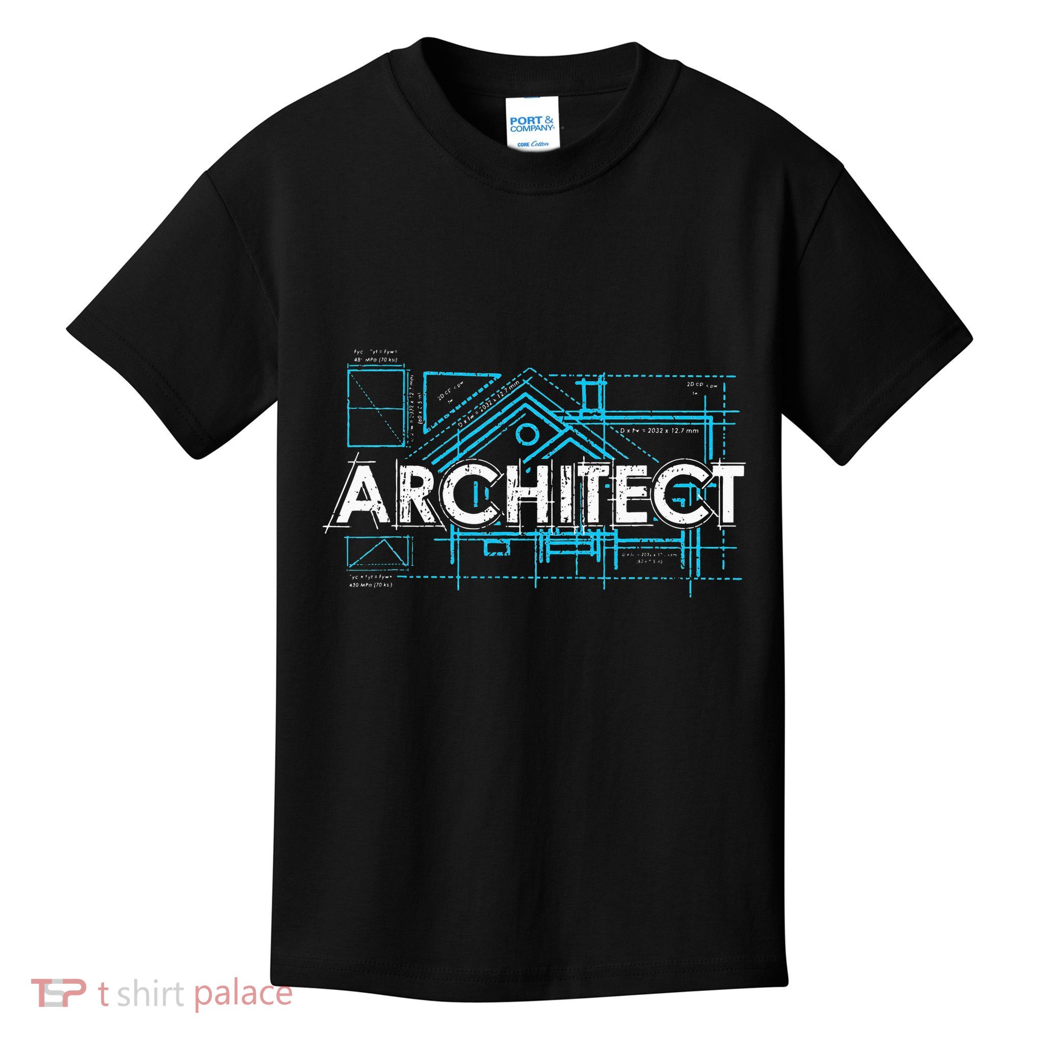 Engineer Architecture Real Estate Architect Kids T-Shirt