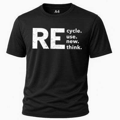 Environmental Activism Recycle Reuse Renew Rethink Crisis Performance Shirt