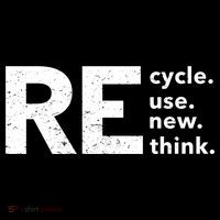 Environmental Activism Recycle Reuse Renew Rethink Crisis Youth Performance Sprint T-Shirt