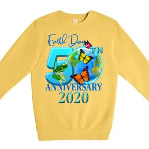 Earth Day 50th Anniversary 2020 Premium Crewneck Sweatshirt