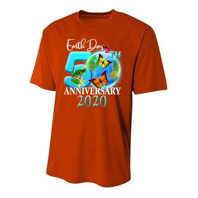 Earth Day 50th Anniversary 2020 Youth Performance Sprint T-Shirt