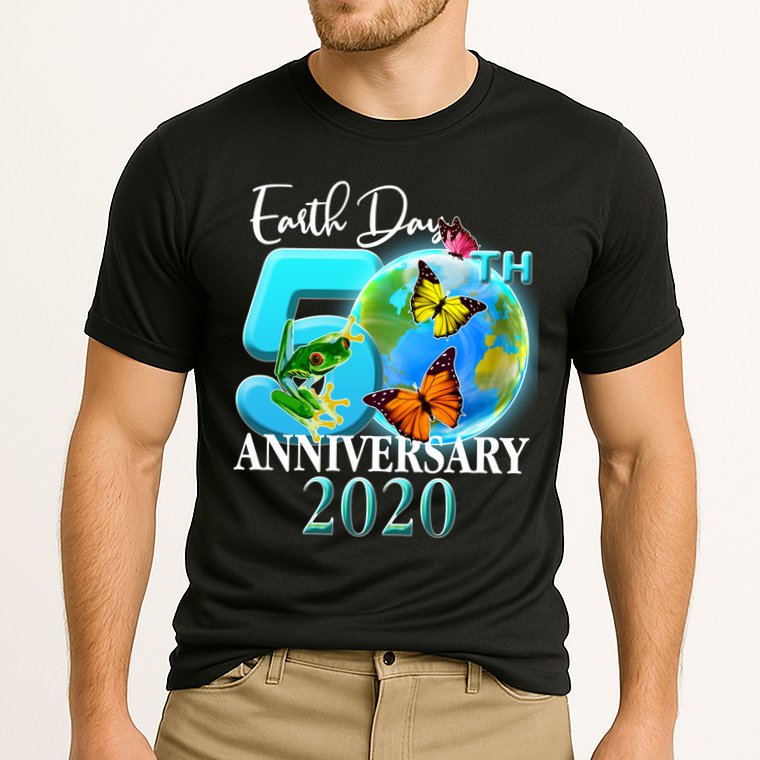 Earth Day 50th Anniversary 2020 Cooling Performance Crew T-Shirt