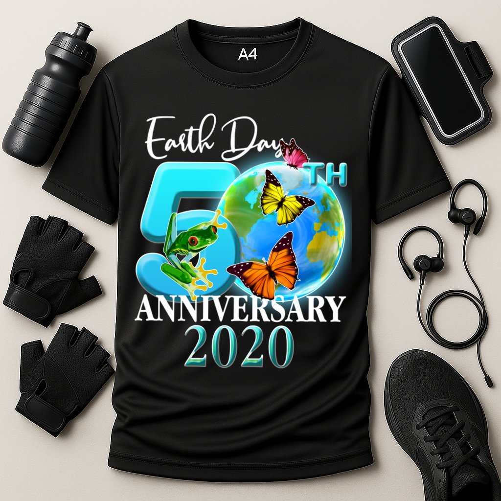 Earth Day 50th Anniversary 2020 Cooling Performance Crew T-Shirt