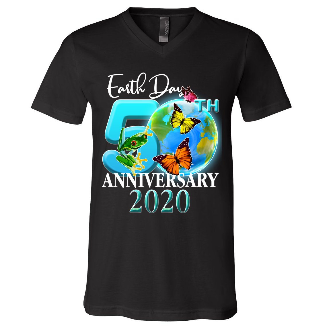 Earth Day 50th Anniversary 2020 V-Neck T-Shirt
