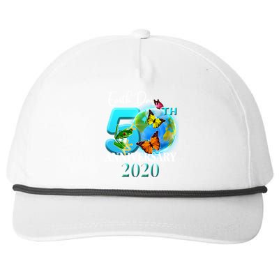 Earth Day 50th Anniversary 2020 Snapback Five-Panel Rope Hat