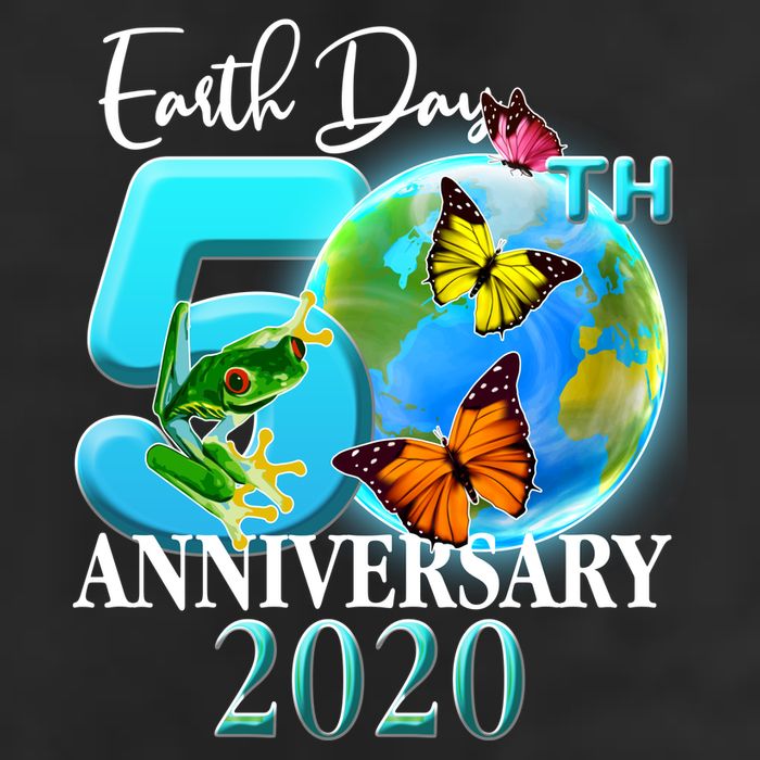 Earth Day 50th Anniversary 2020 Adult Drive Performance Visor