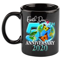 Earth Day 50th Anniversary 2020 11oz C Handle Ceramic Mug