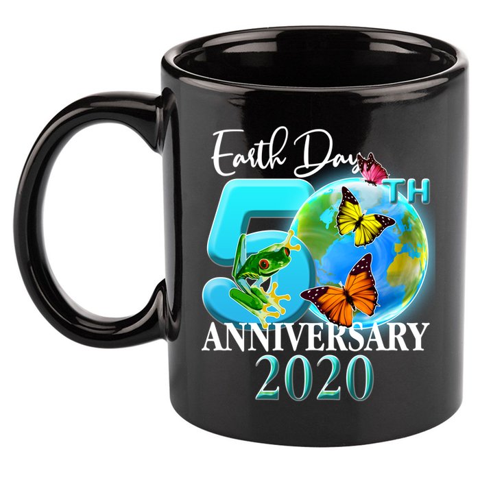 Earth Day 50th Anniversary 2020 11oz C Handle Ceramic Mug
