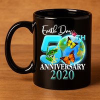 Earth Day 50th Anniversary 2020 11oz C Handle Ceramic Mug