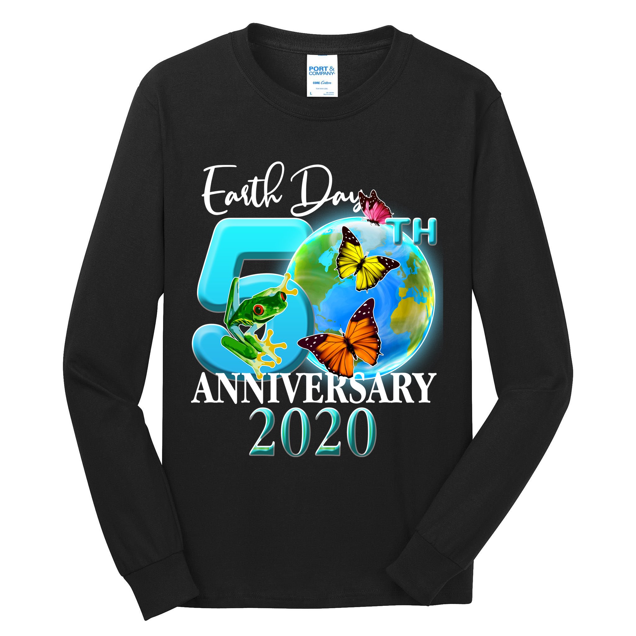 Earth Day 50th Anniversary 2020 Tall Long Sleeve T-Shirt