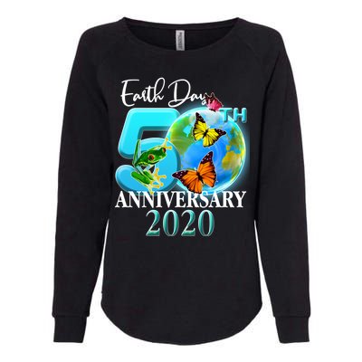 Earth Day 50th Anniversary 2020 Womens California Wash Sweatshirt