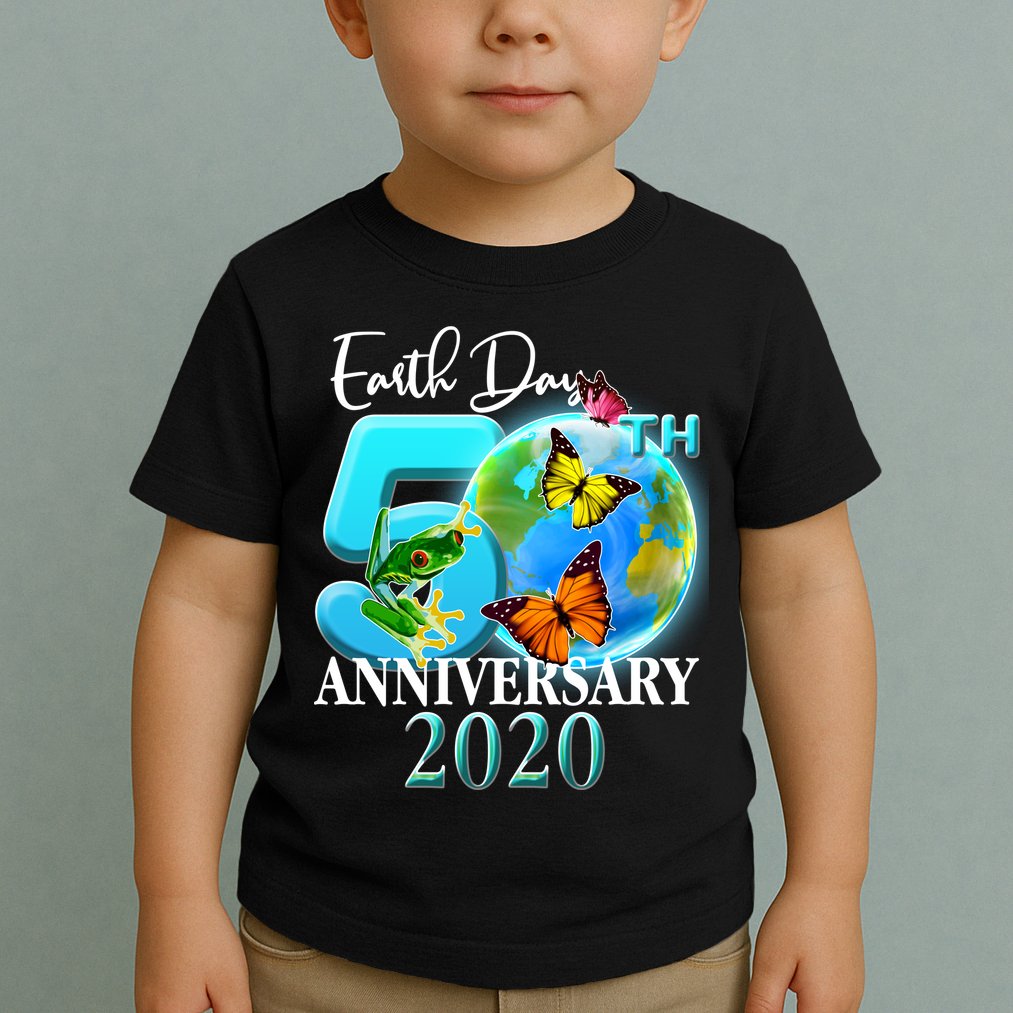 Earth Day 50th Anniversary 2020 Toddler T-Shirt