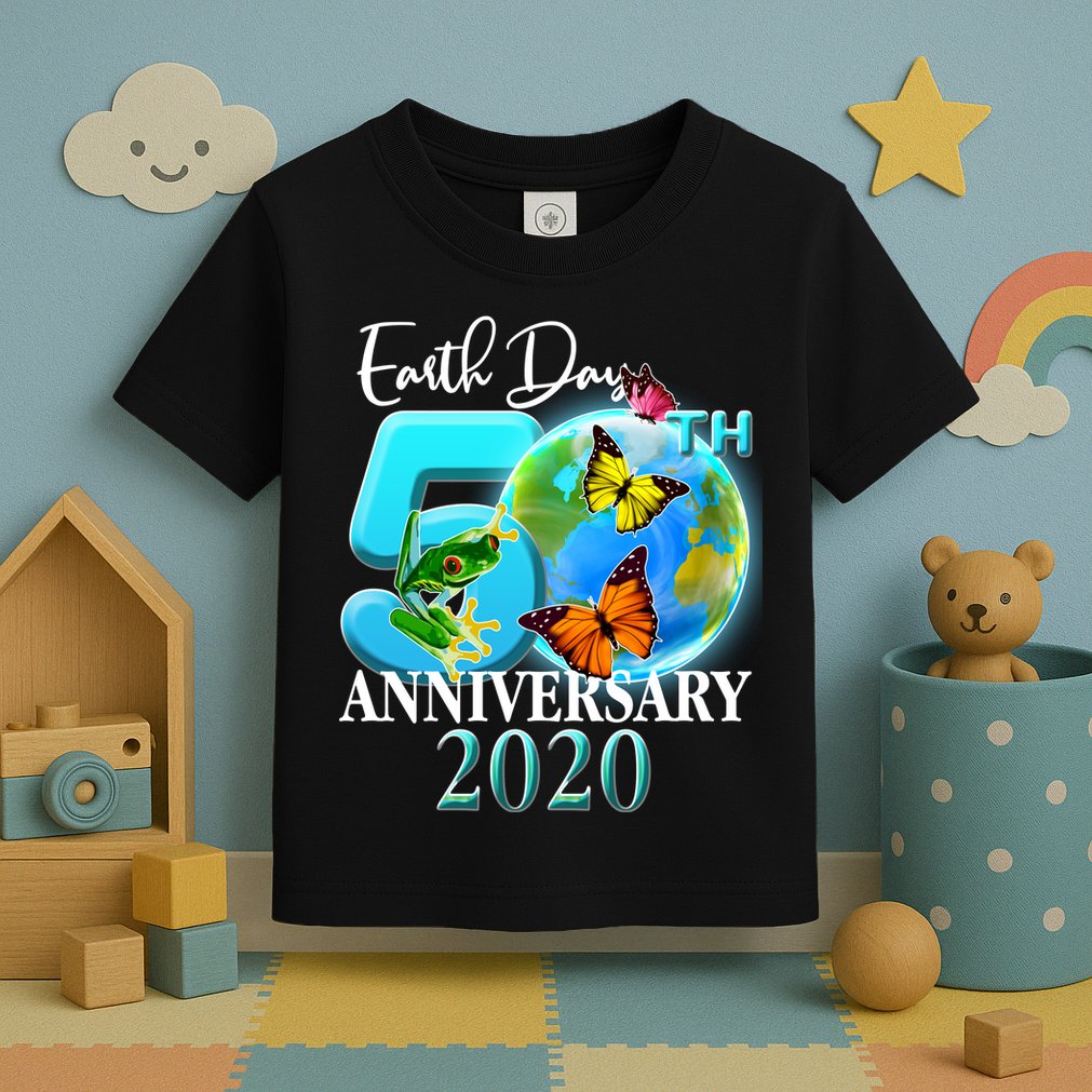 Earth Day 50th Anniversary 2020 Toddler T-Shirt