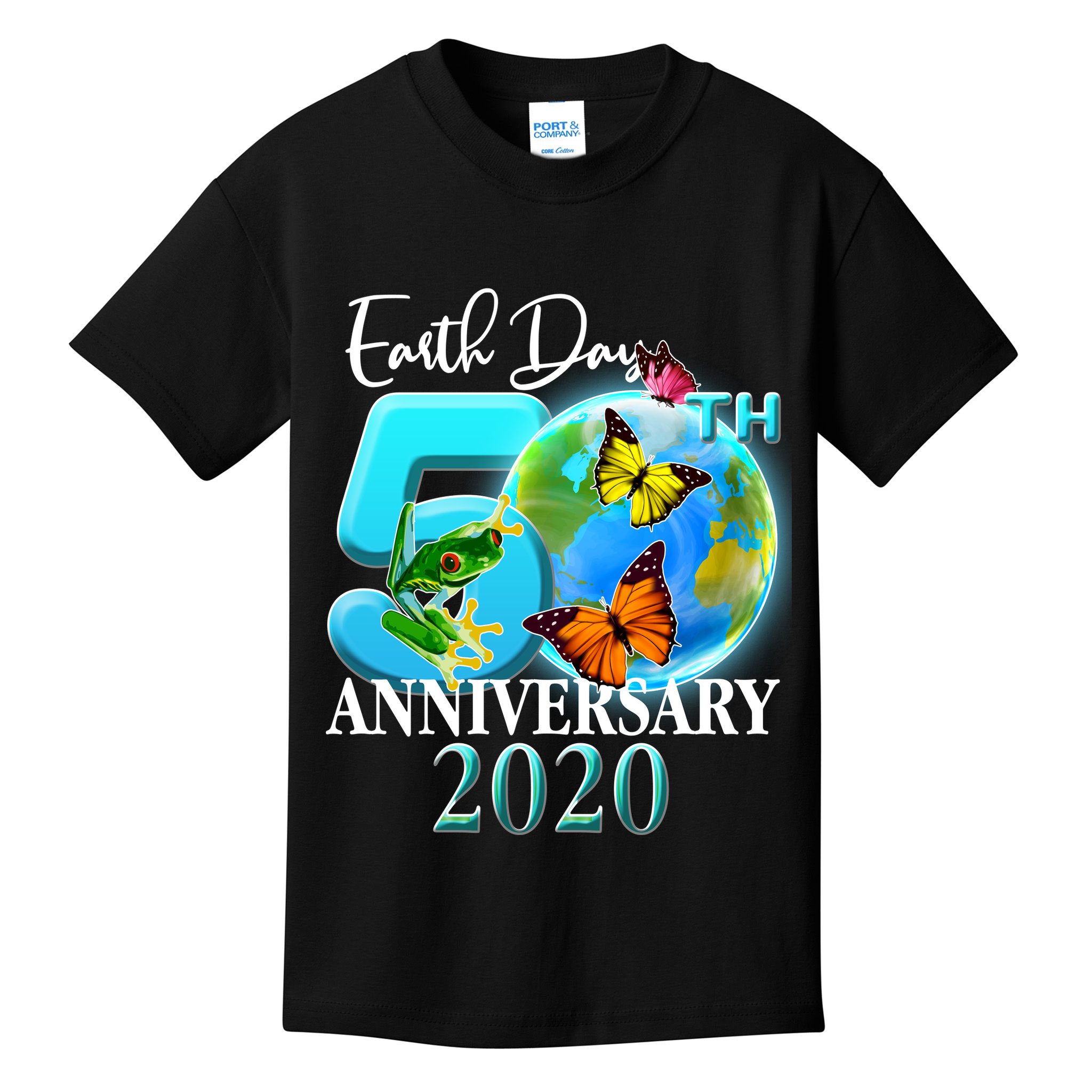 Earth Day 50th Anniversary 2020 Kids T-Shirt