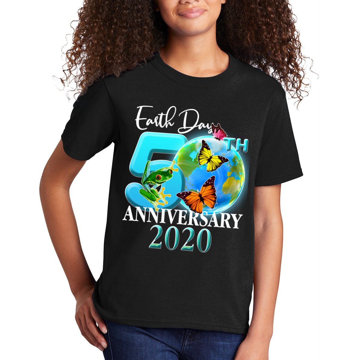 Earth Day 50th Anniversary 2020 Kids T-Shirt