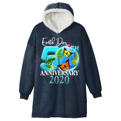 Earth Day 50th Anniversary 2020 Hooded Wearable Blanket