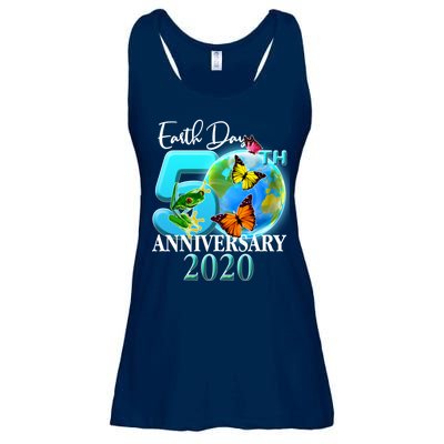 Earth Day 50th Anniversary 2020 Ladies Essential Flowy Tank