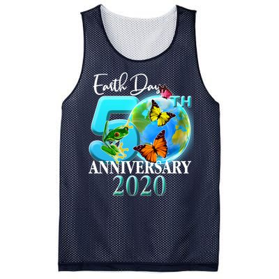 Earth Day 50th Anniversary 2020 Mesh Reversible Basketball Jersey Tank