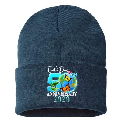 Earth Day 50th Anniversary 2020 Sustainable Knit Beanie