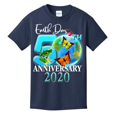 Earth Day 50th Anniversary 2020 Kids T-Shirt