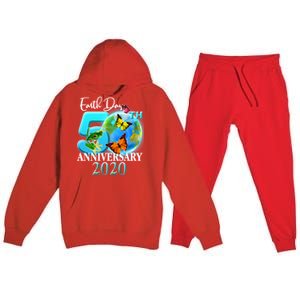 Earth Day 50th Anniversary 2020 Premium Hooded Sweatsuit Set