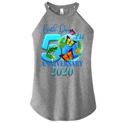 Earth Day 50th Anniversary 2020 Women’s Perfect Tri Rocker Tank