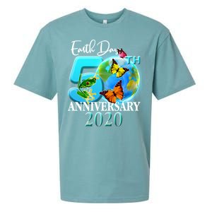 Earth Day 50th Anniversary 2020 Sueded Cloud Jersey T-Shirt