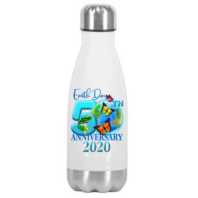 Earth Day 50th Anniversary 2020 Stainless Steel Insulated Water Bottle