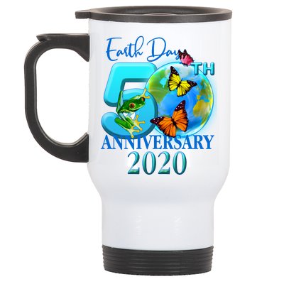 Earth Day 50th Anniversary 2020 Stainless Steel Travel Mug