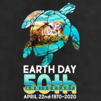 Earth Day 50th Anniversary Turtle Trucker Hat