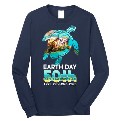 Earth Day 50th Anniversary Turtle Long Sleeve Shirt