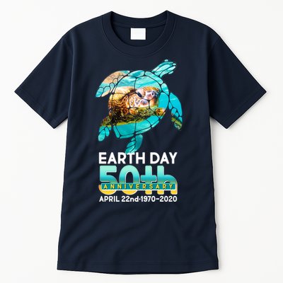 Earth Day 50th Anniversary Turtle Tall T-Shirt
