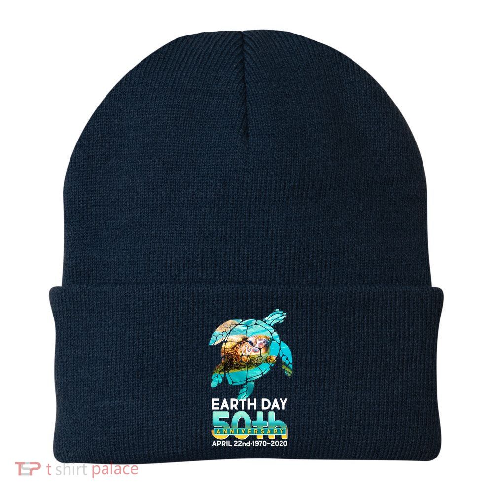 Earth Day 50th Anniversary Turtle Beanie