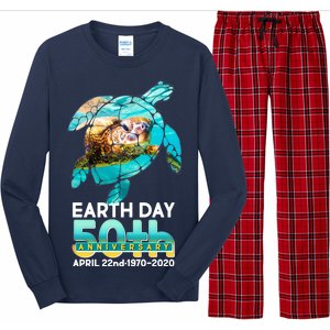 Earth Day 50th Anniversary Turtle Long Sleeve Pajama Set