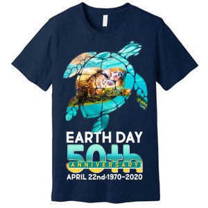 Earth Day 50th Anniversary Turtle Premium T-Shirt