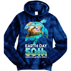 Earth Day 50th Anniversary Turtle Tie Dye Hoodie