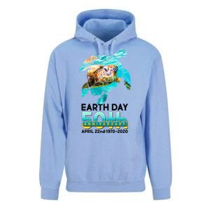 Earth Day 50th Anniversary Turtle Unisex Surf Hoodie