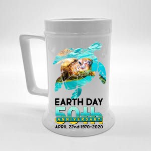 Earth Day 50th Anniversary Turtle Beer Stein