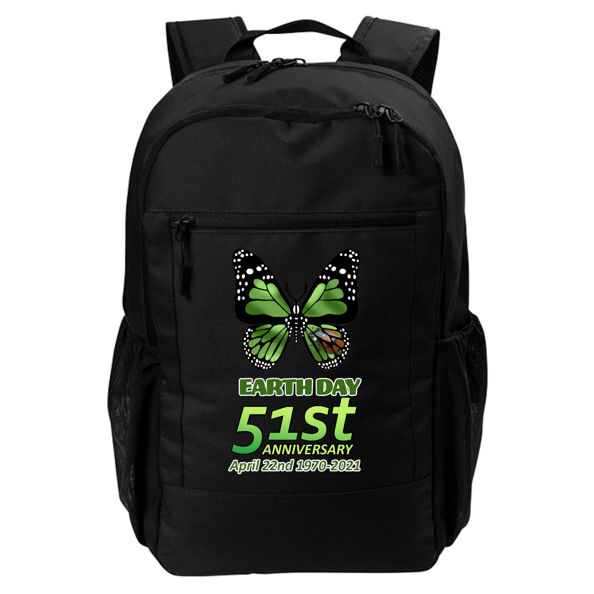 Earth Day 51st Anniversary 2021 Butterfly Backpack