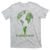 Earth Day Child Blowing Bubbles Earth  T-Shirt