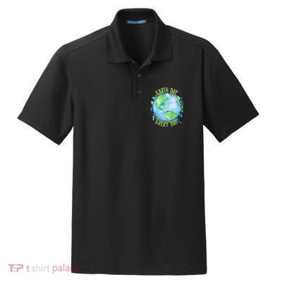 Earth Day Every Day Dry Zone Grid Polo
