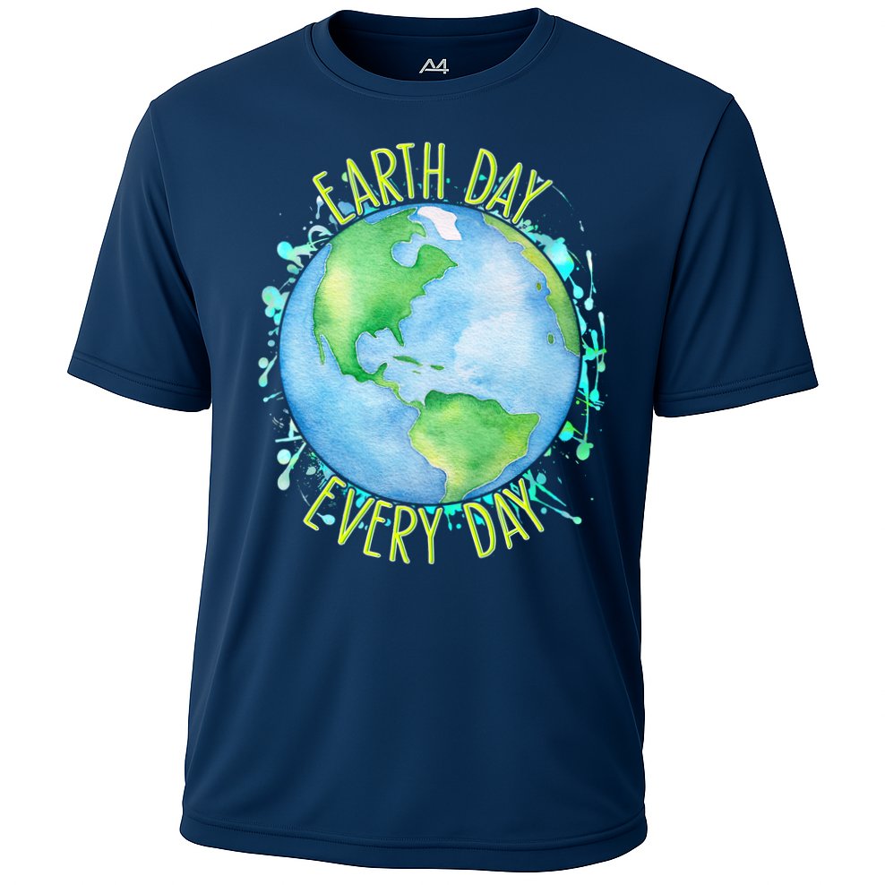 Earth Day Every Day Performance Shirt