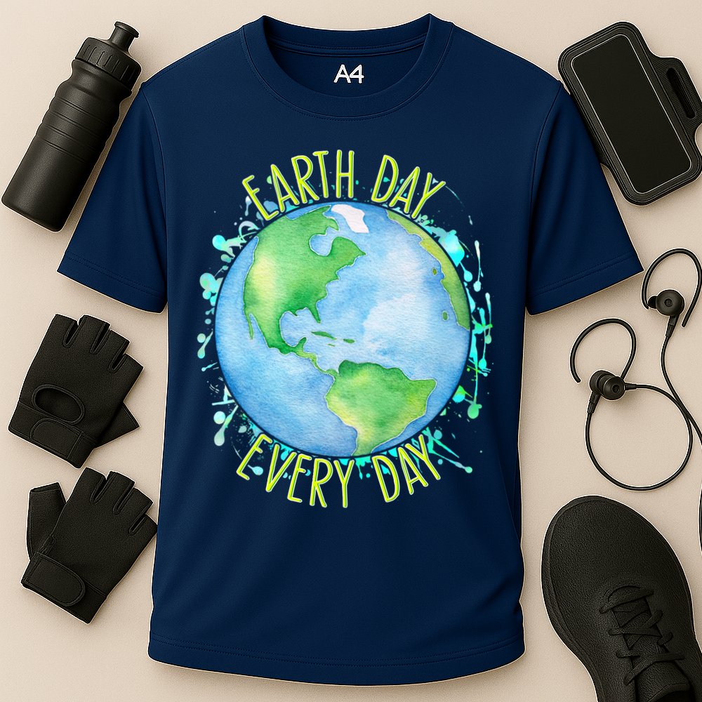 Earth Day Every Day Performance Shirt