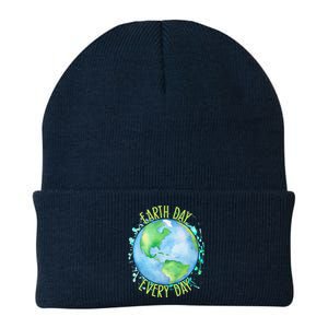 Earth Day Every Day Knit Cap Winter Beanie