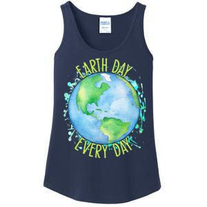 Earth Day Every Day Ladies Essential Tank