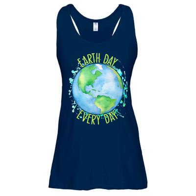 Earth Day Every Day Ladies Essential Flowy Tank