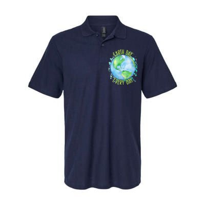 Earth Day Every Day Softstyle Adult Sport Polo