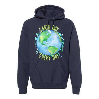 Earth Day Every Day Premium Hoodie